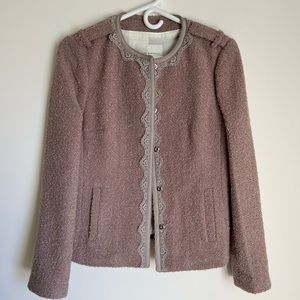 Banana Republic Wool Mauve Jacket